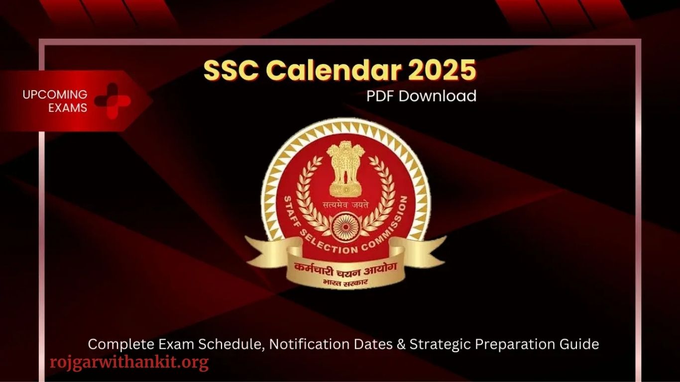 SSC 2025 Exam Calendar: Complete Schedule & Updates