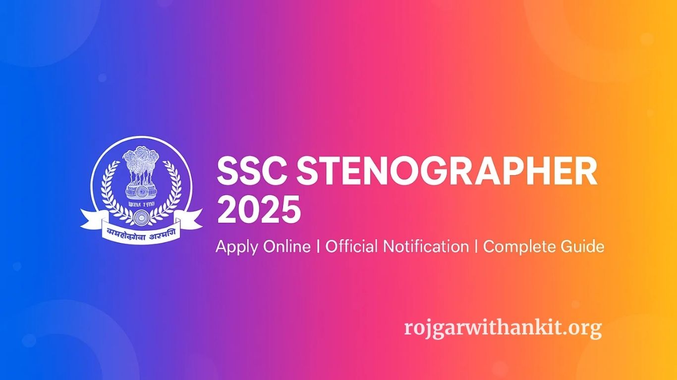 SSC Stenographer Group C & D Jobs