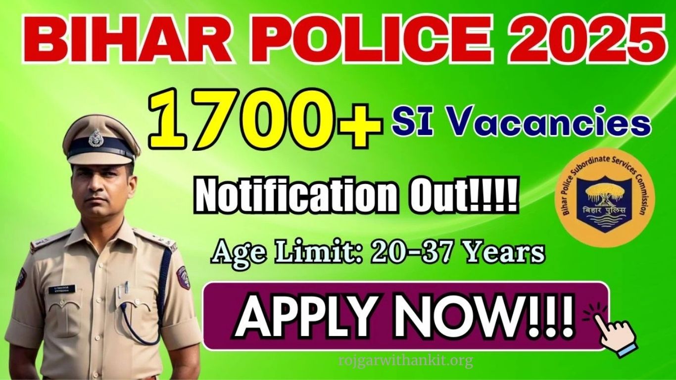 Bihar Police SI Recruitment 2025 – Apply Online for Sub-Inspector Jobs
