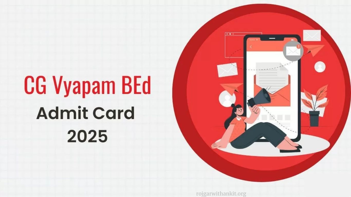 CG Vyapam Tracer Admit Card 2025 Released – Download Link Available