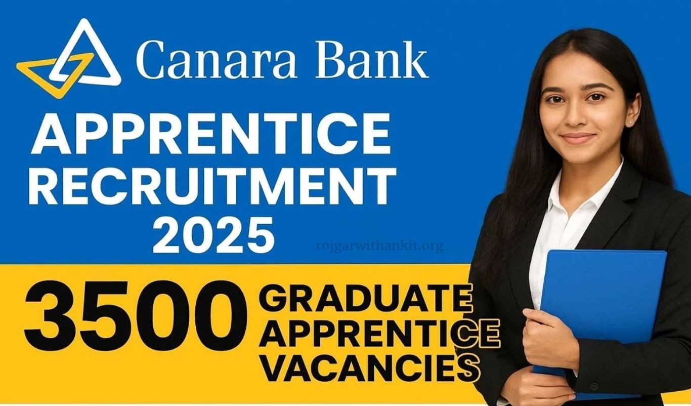Canara Bank Apprentice Recruitment 2025 – Apply Online for Latest Jobs