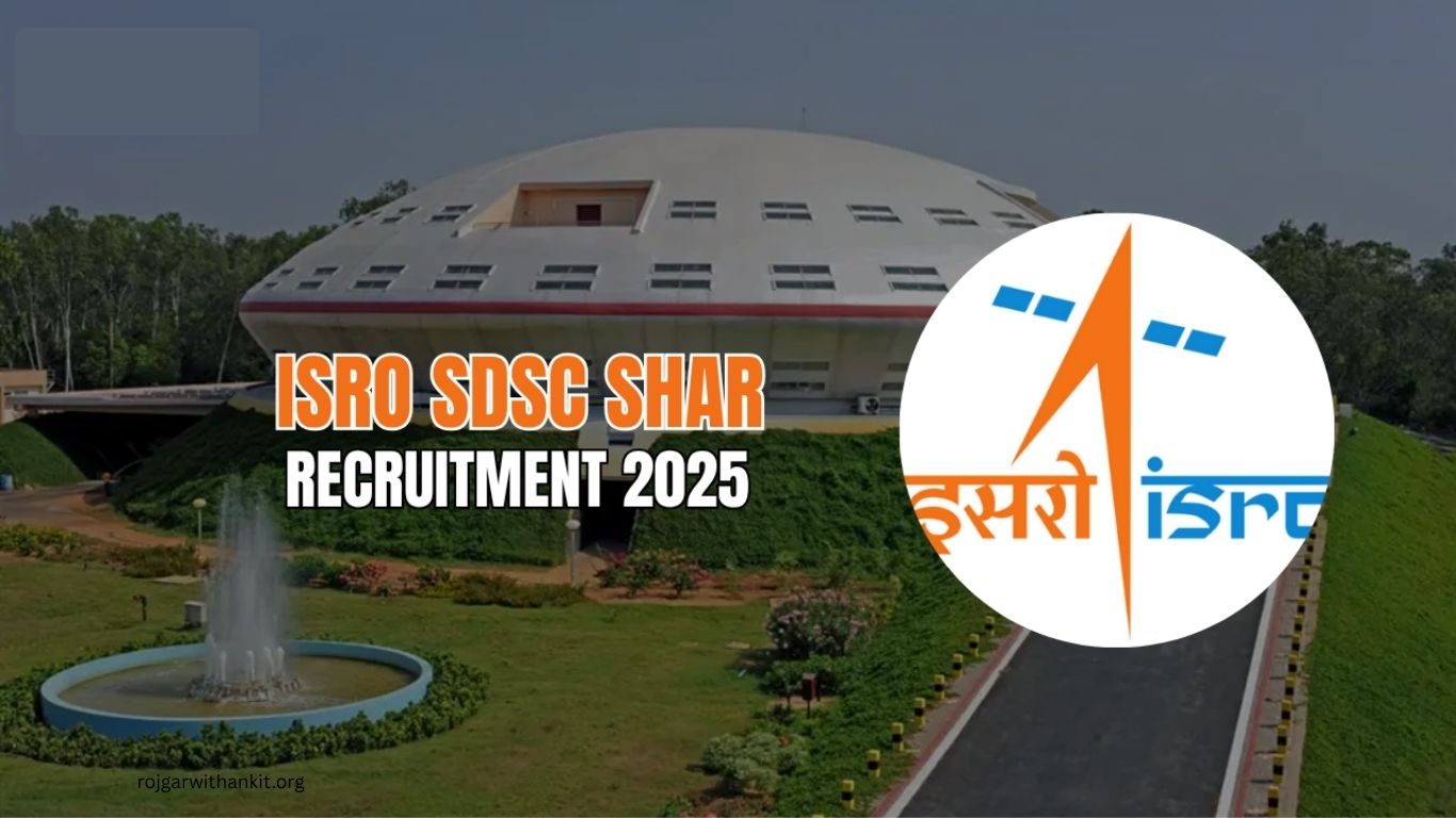ISRO SDSC SHAR Jobs 2025: 141 Vacancies – Fireman, Technician, Nurse, Driver & Apply Online Now