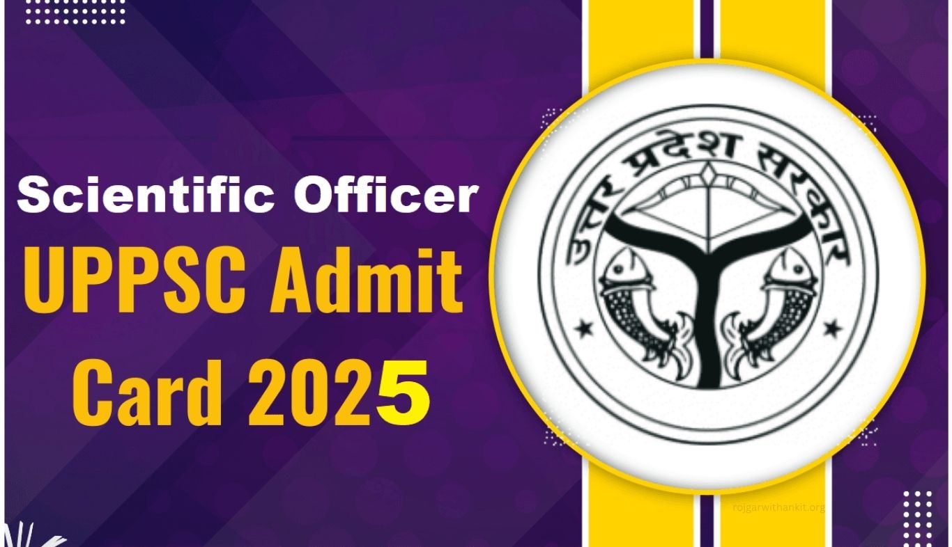 UPPSC Homoeopathic Medical Officer Admit Card 2024