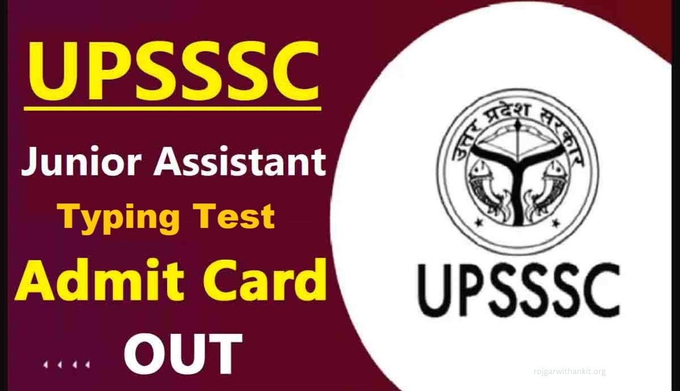 UPSSSC Junior Assistant 2025 Typing Test Date Released – Check Schedule Now