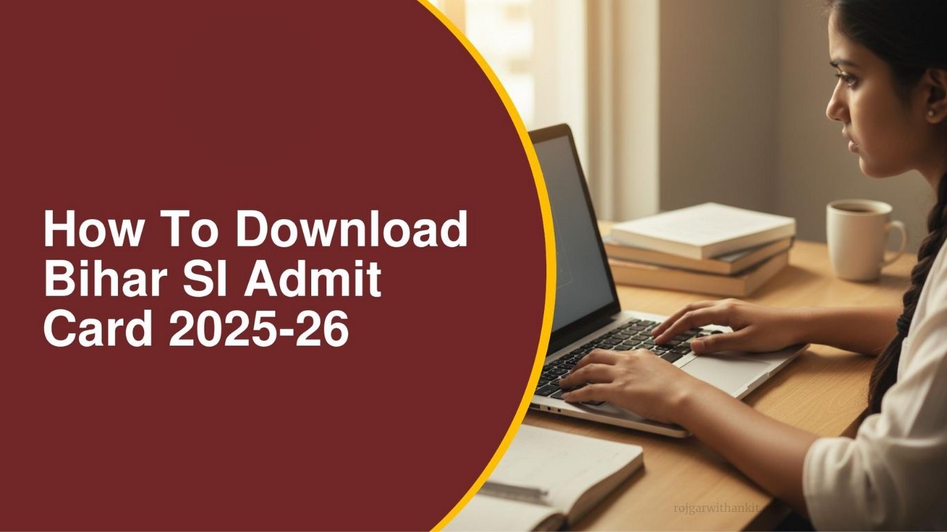 Bihar SI Admit Card 2025 Released: Download Link Activated at Official Website
