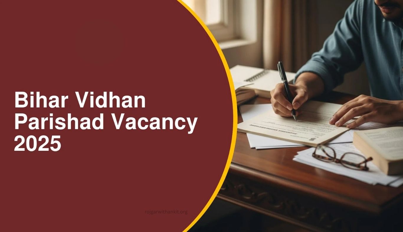 Bihar Vidhan Parishad Recruitment 2025: Apply Online for 64 PA, DEO, LDC & Stenographer Posts