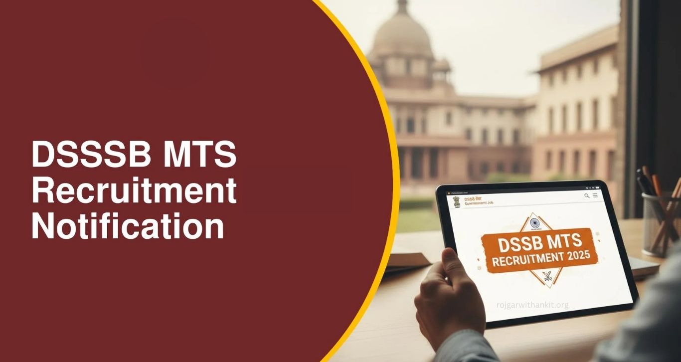 DSSSB MTS Recruitment 2024: Notification Released for 714 Vacancies
