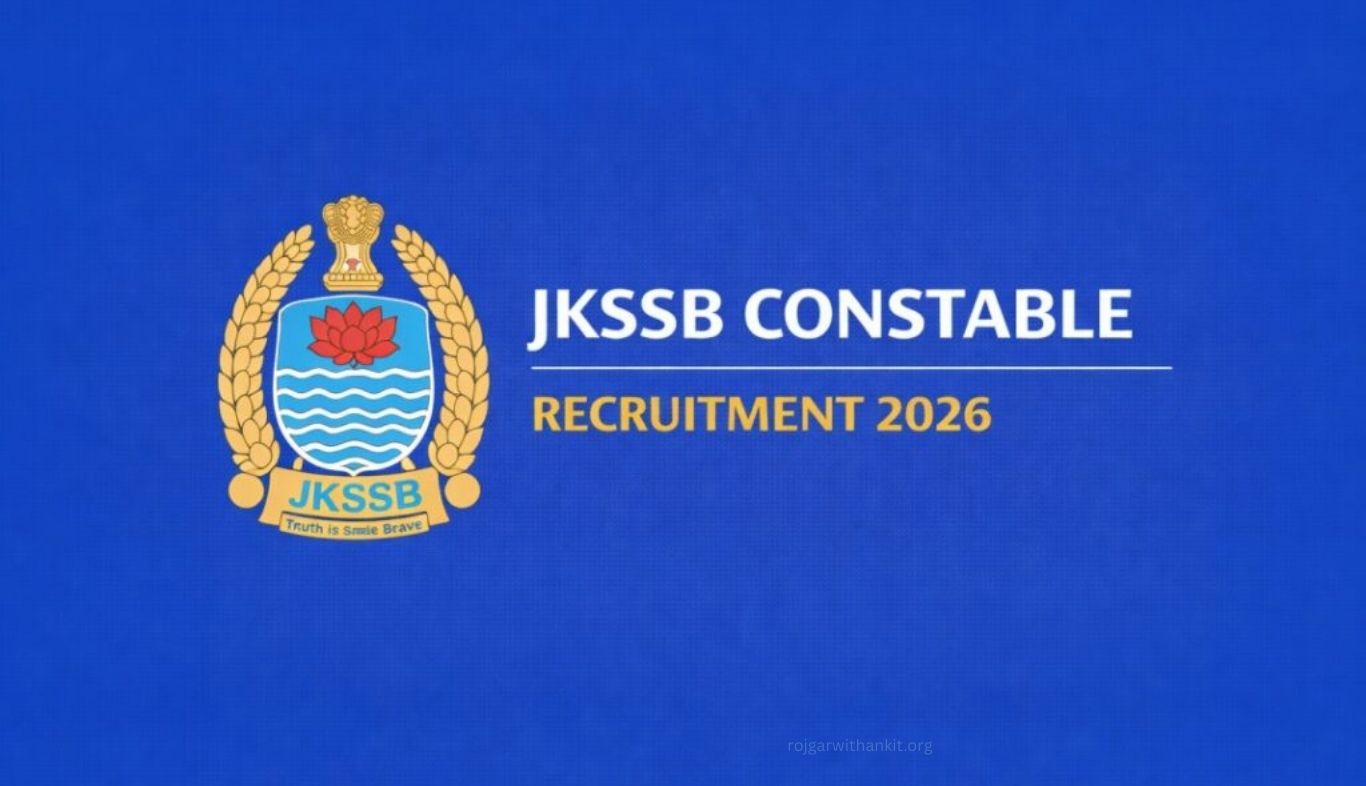 JKSSB Police Constable Recruitment 2026 – Apply Online for Latest Vacancies