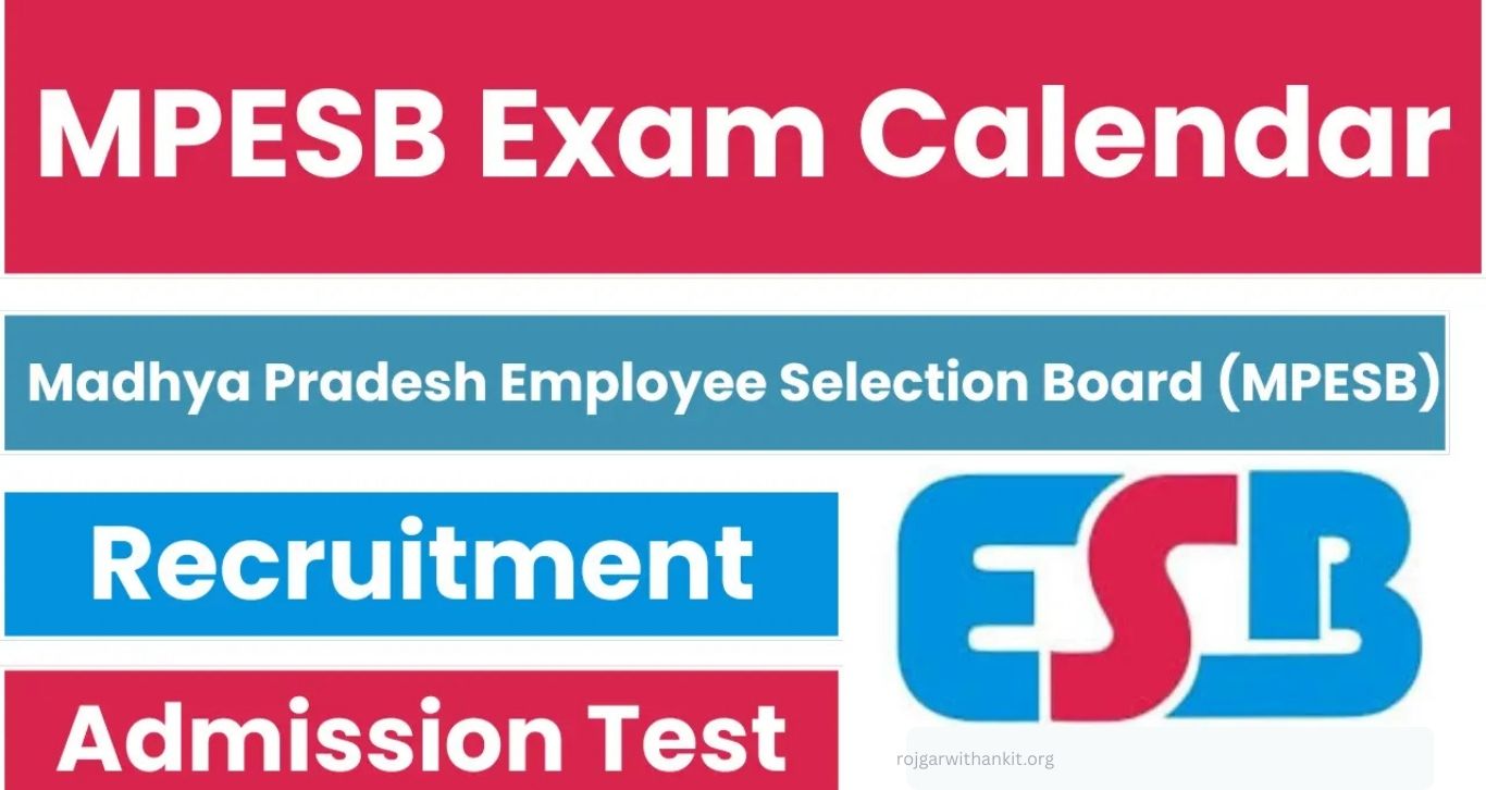 MPESB Exam Calendar 2026 Released – Check Important Dates Now