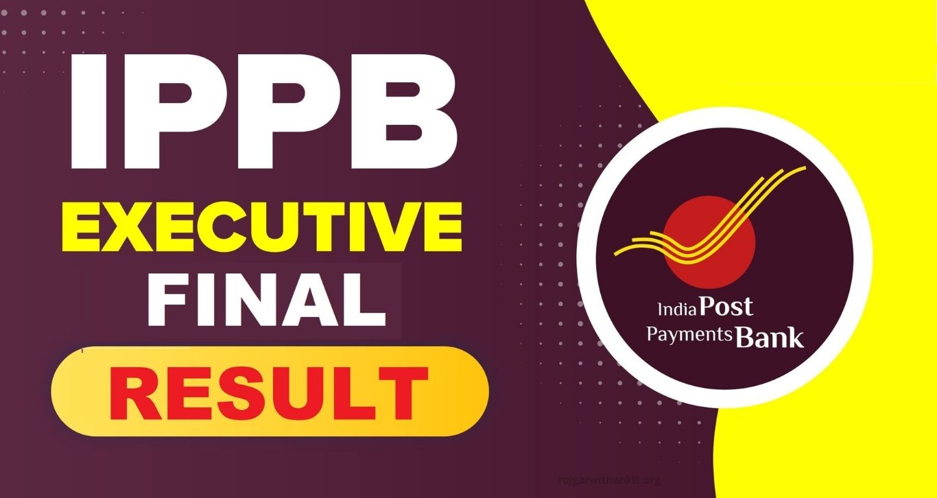 IPPB GDS Executive Final Result 2025-26 Released – Check Merit List & Cut-Off