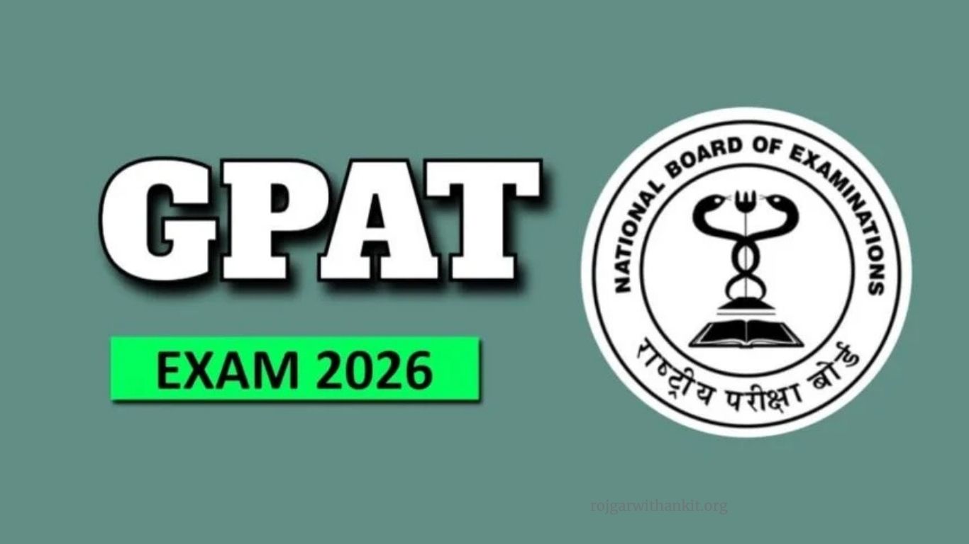 NAT Board GPAT 2026 Online Form – Graduate Pharmacy Aptitude Test Admission