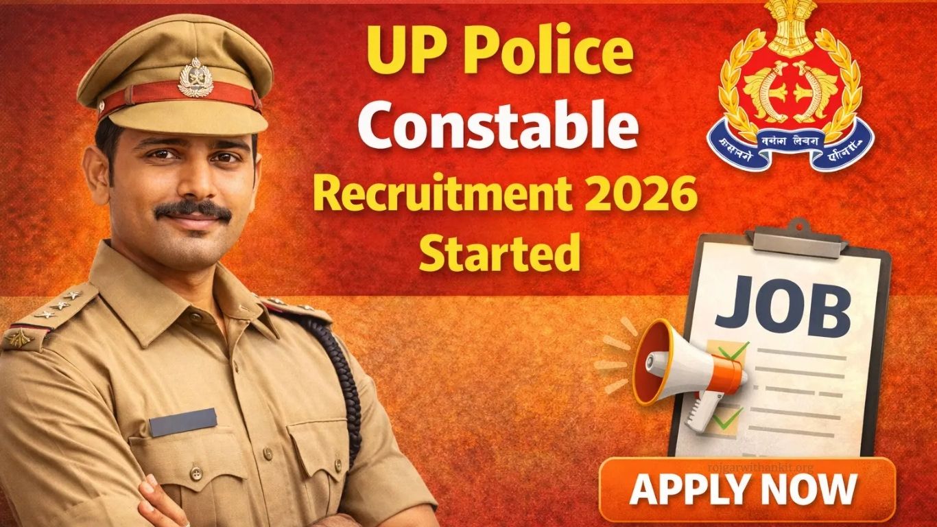 UP Police Constable Recruitment 2026 Notification Released – Apply Now