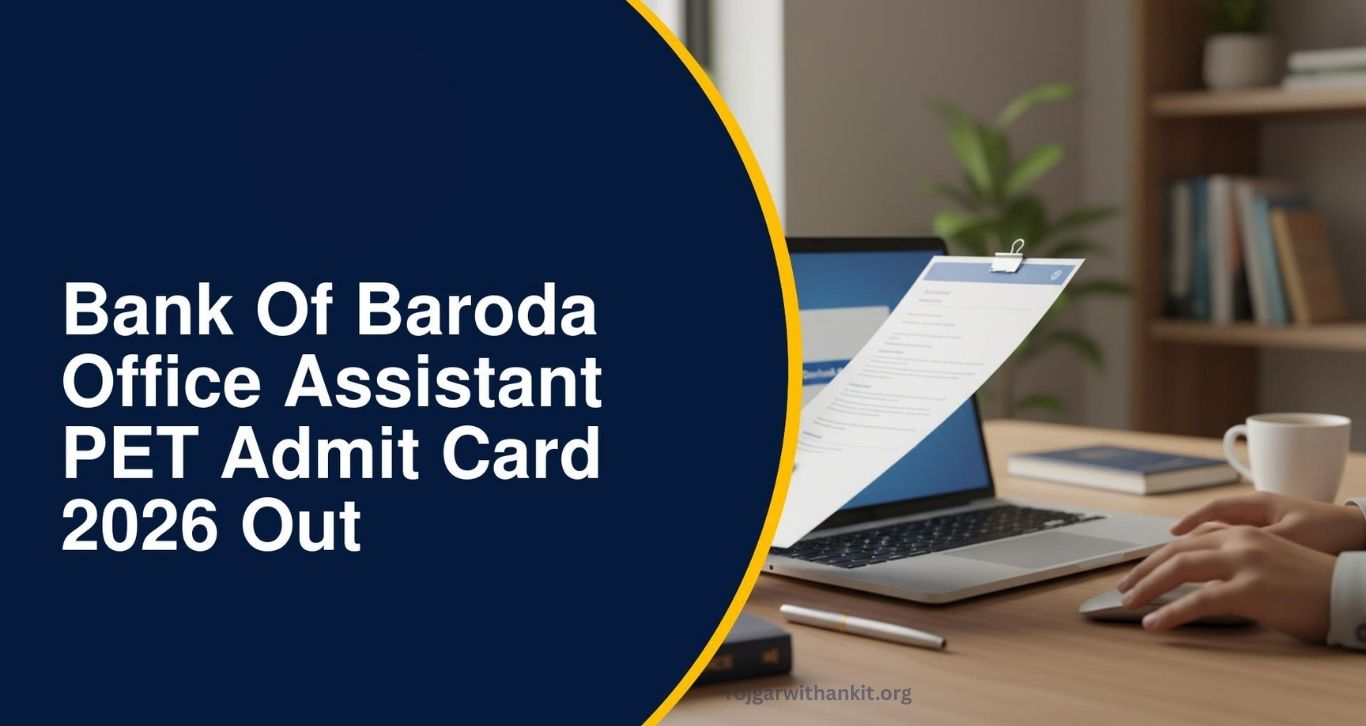 Bank of Baroda Peon Admit Card 2026 Released – Download Your Hall Ticket Now