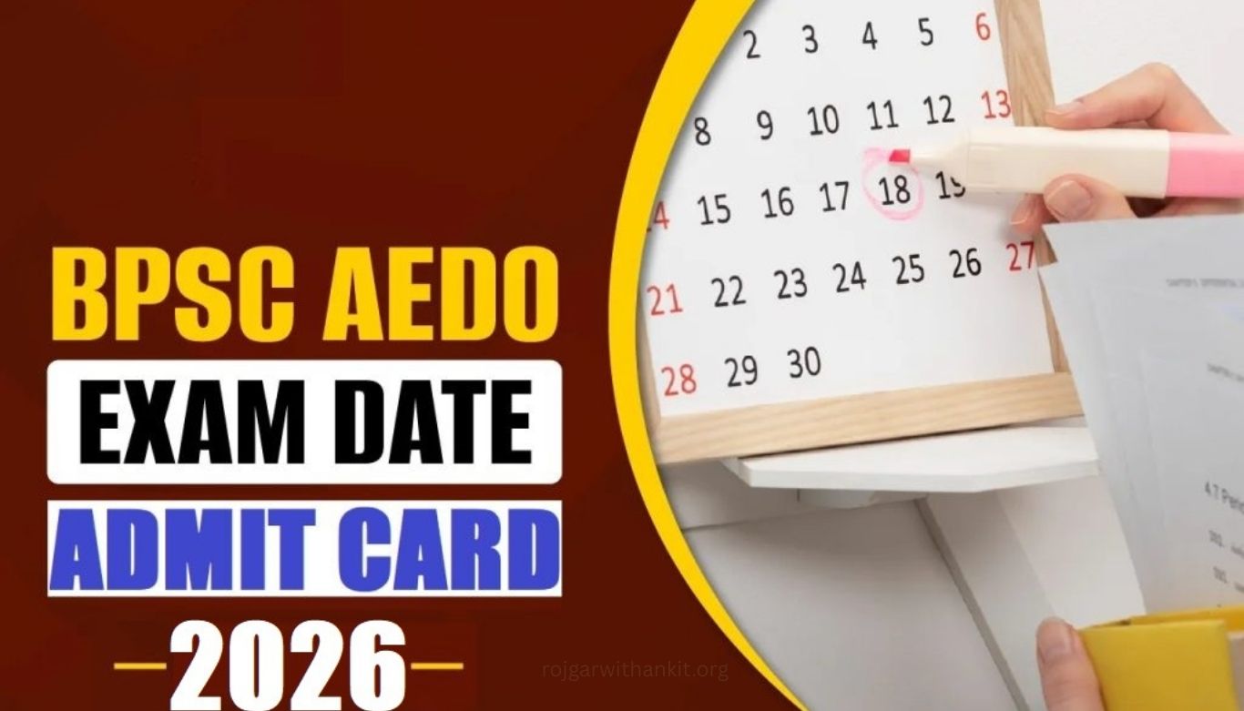 Bihar AEDO 2025 Final Exam Date Released Check Schedule Now