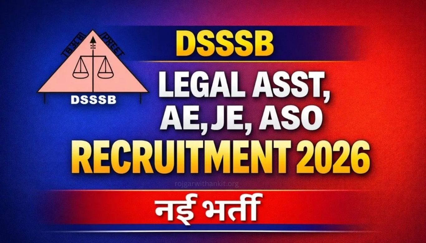 DSSSB Grade 2 Notification 2026 Released: Apply Now for ASO, Legal Assistant & Other Posts