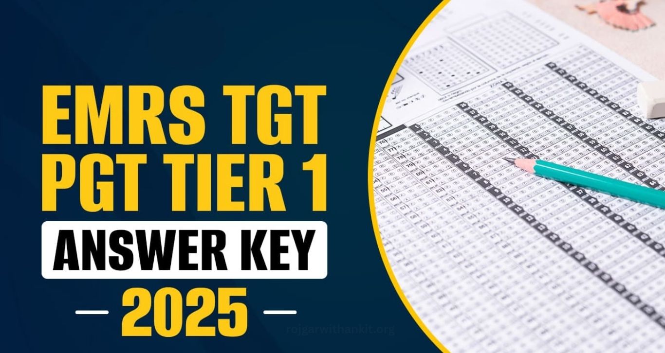 EMRS 2025 Answer Key Released – Download EMRS Exam Solutions