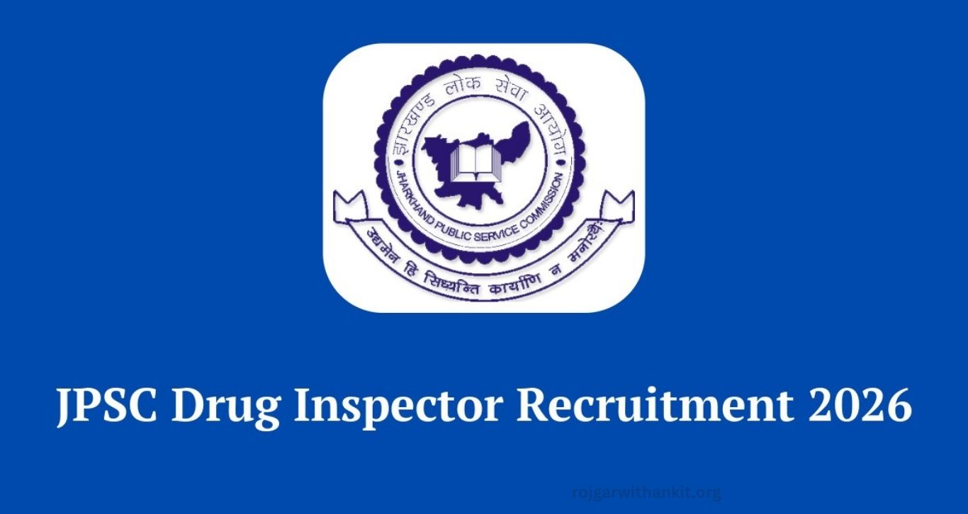 JPSC Drug Inspector Recruitment 2026 – Apply Online for Latest Vacancies