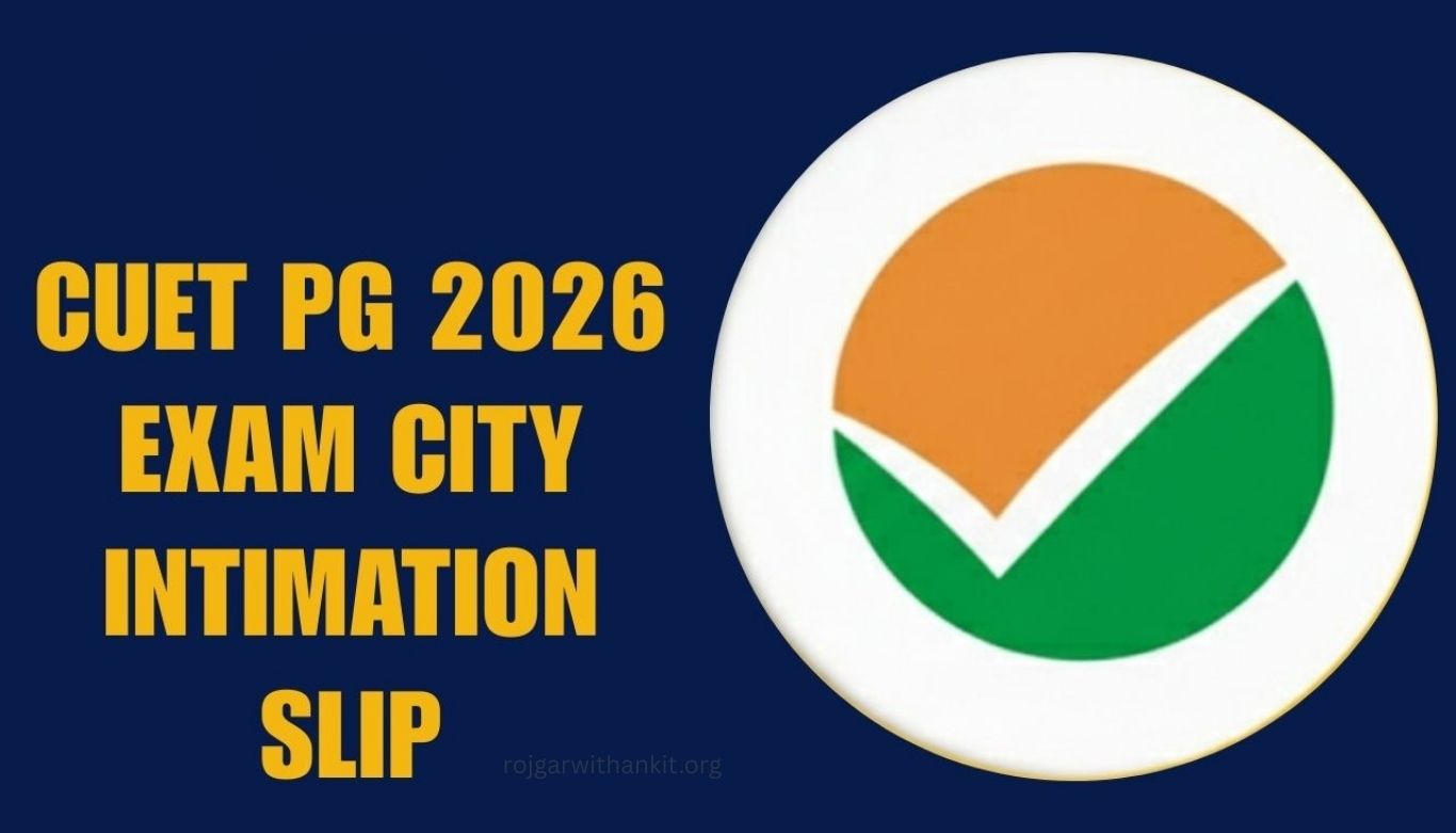 NTA CUET PG 2026 Exam City List Released Check Your Exam Center Details Now