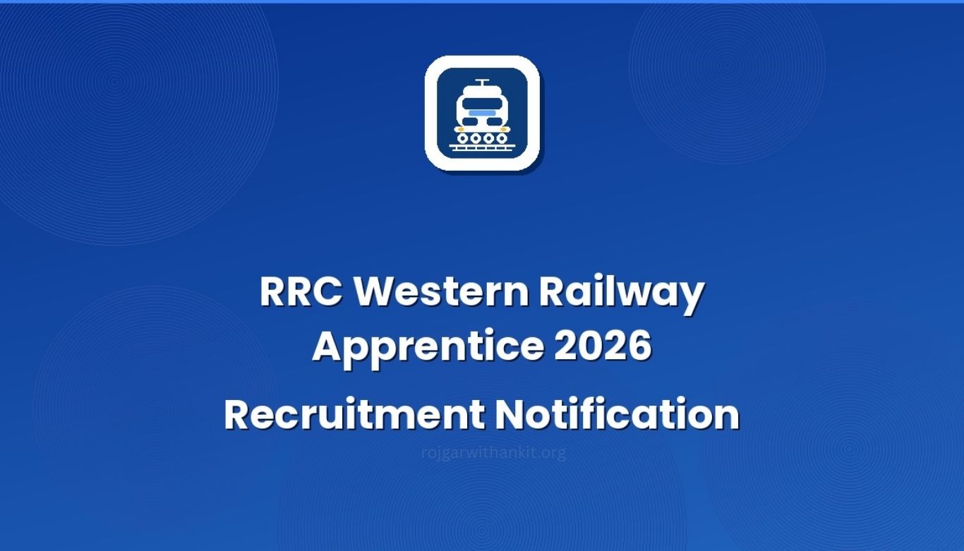 RRC Western Railway Apprentice Recruitment 2026 – Apply Online for WR Jobs