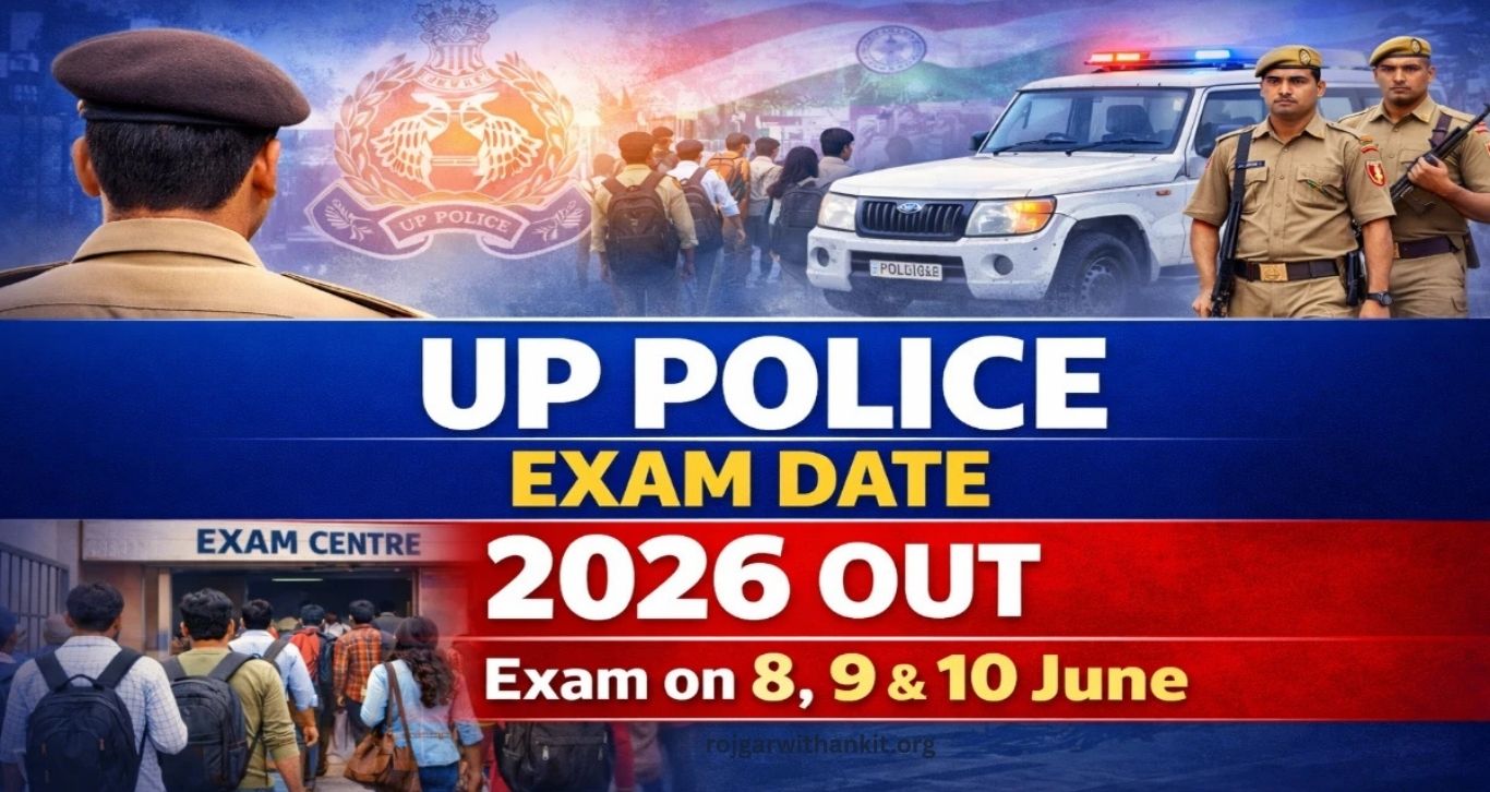 UP Police Constable 2026 Exam Date Out – Download Schedule PDF