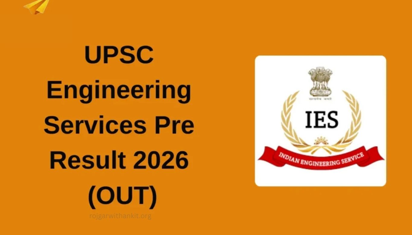 UPSC Engineering Services Prelims Result 2026 Out Check ESE Scorecard & Cut Off