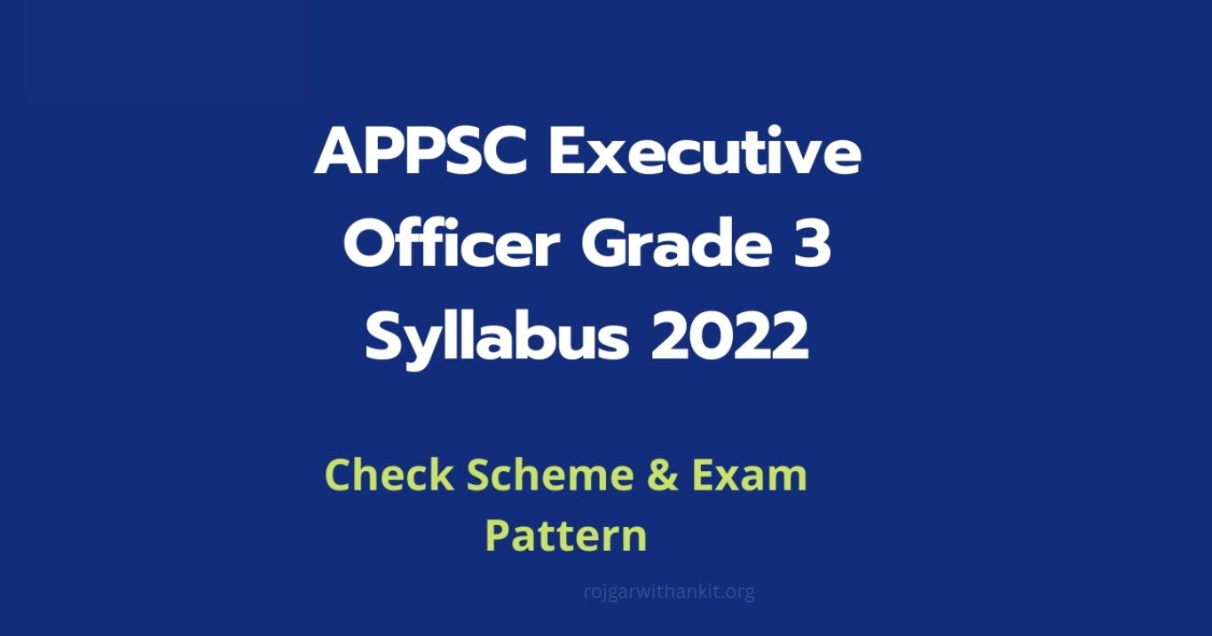 APPSC Endowment Officer Syllabus 2026: Prelims Mains Exam Pattern