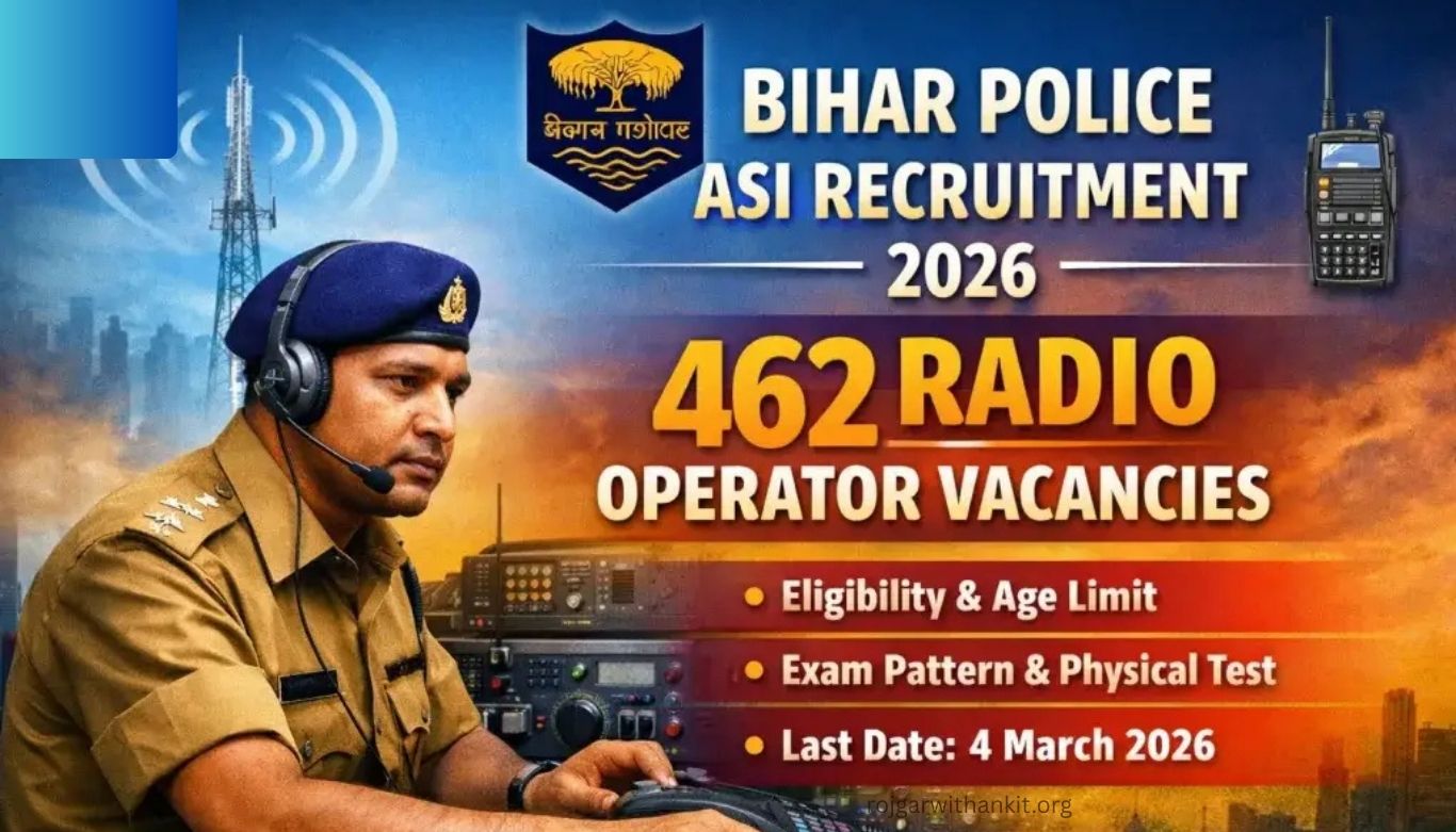 BPSSC ASI (Operations) Recruitment 2026 Apply Online for 462 Assistant Sub-Inspector Posts