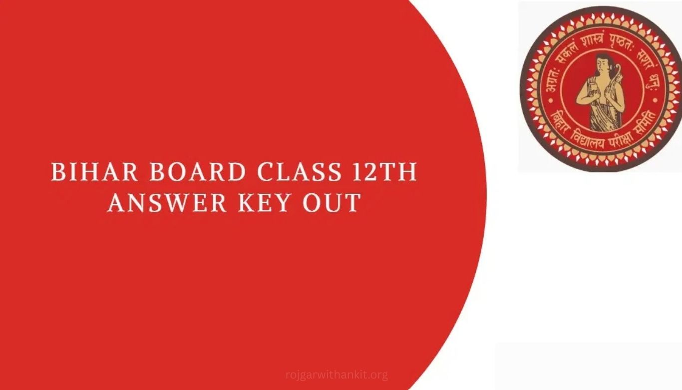 Bihar Board Class 12 Answer Key 2026 BSEB Official Release