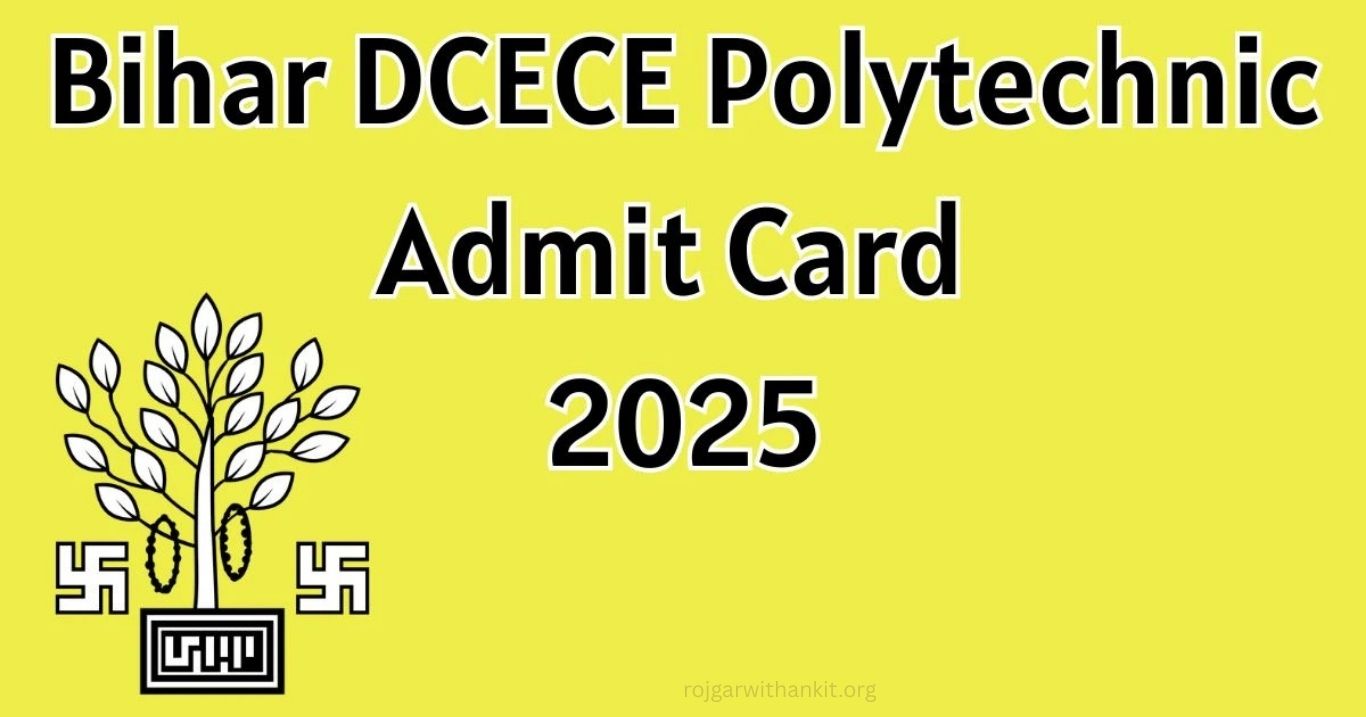 DCECE 2026 Bihar Polytechnic Admission Apply Online