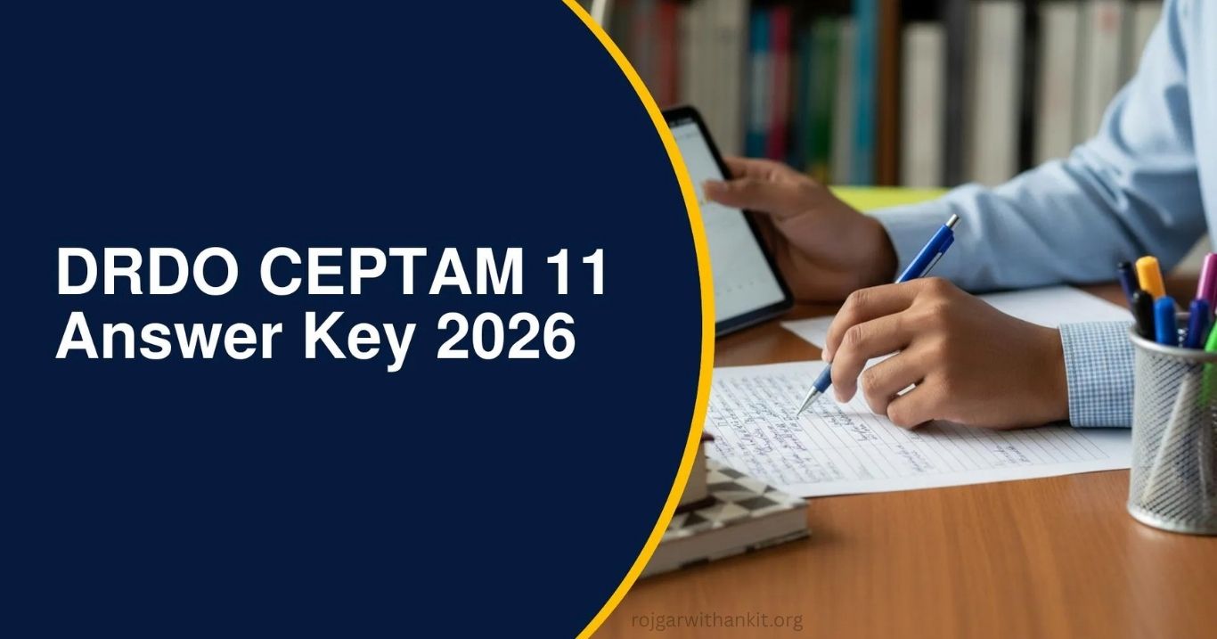 DRDO CEPTAM 11 Answer Key 2026 Released Check Score Now