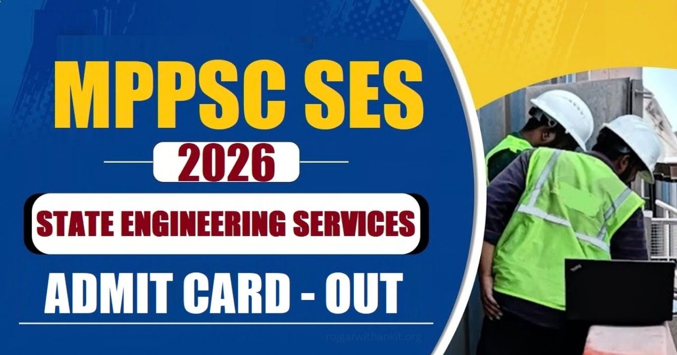 MPPSC SES Admit Card 2026 Released Download Hall Ticket Now