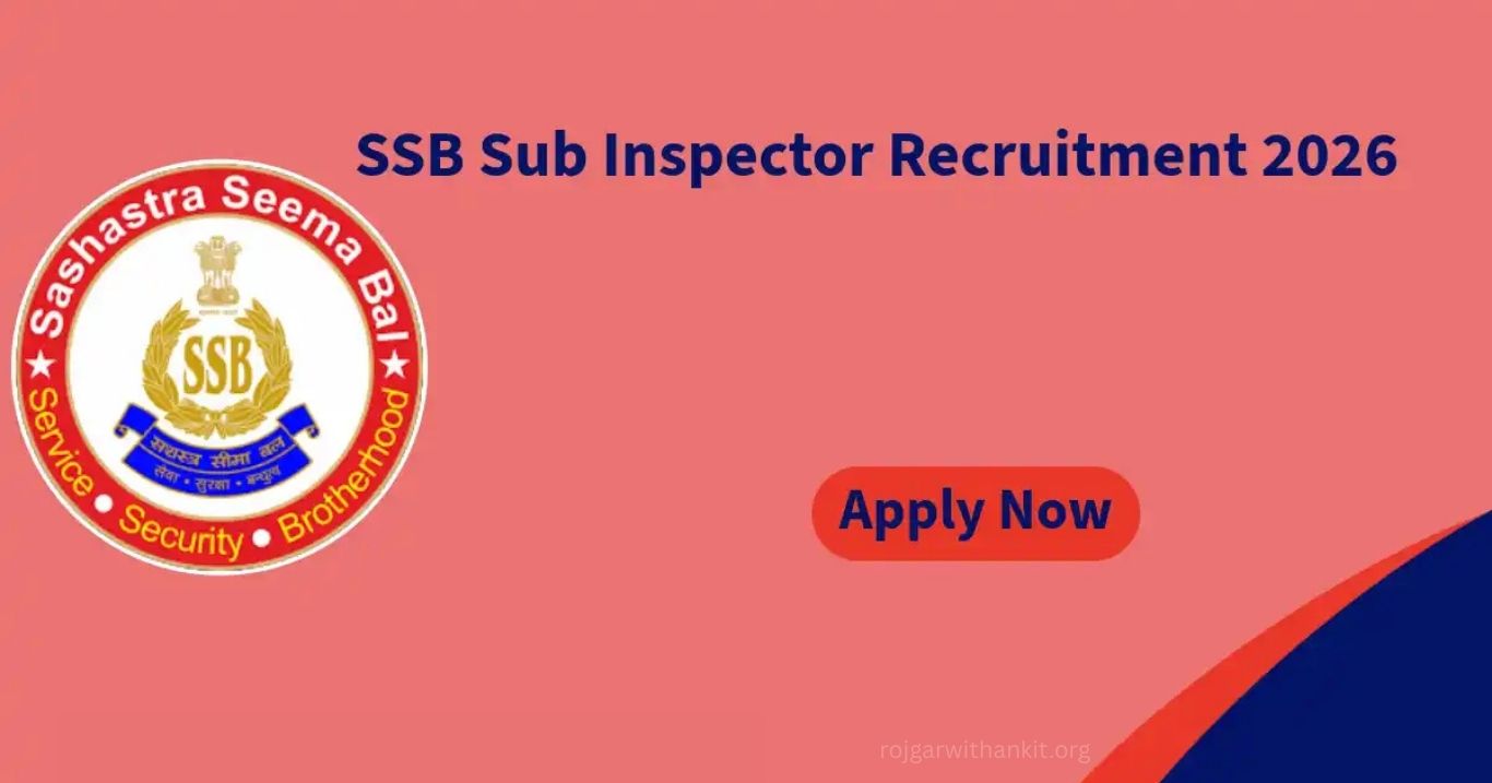 SSB SI 2026: Apply Online for 51 Vacancies