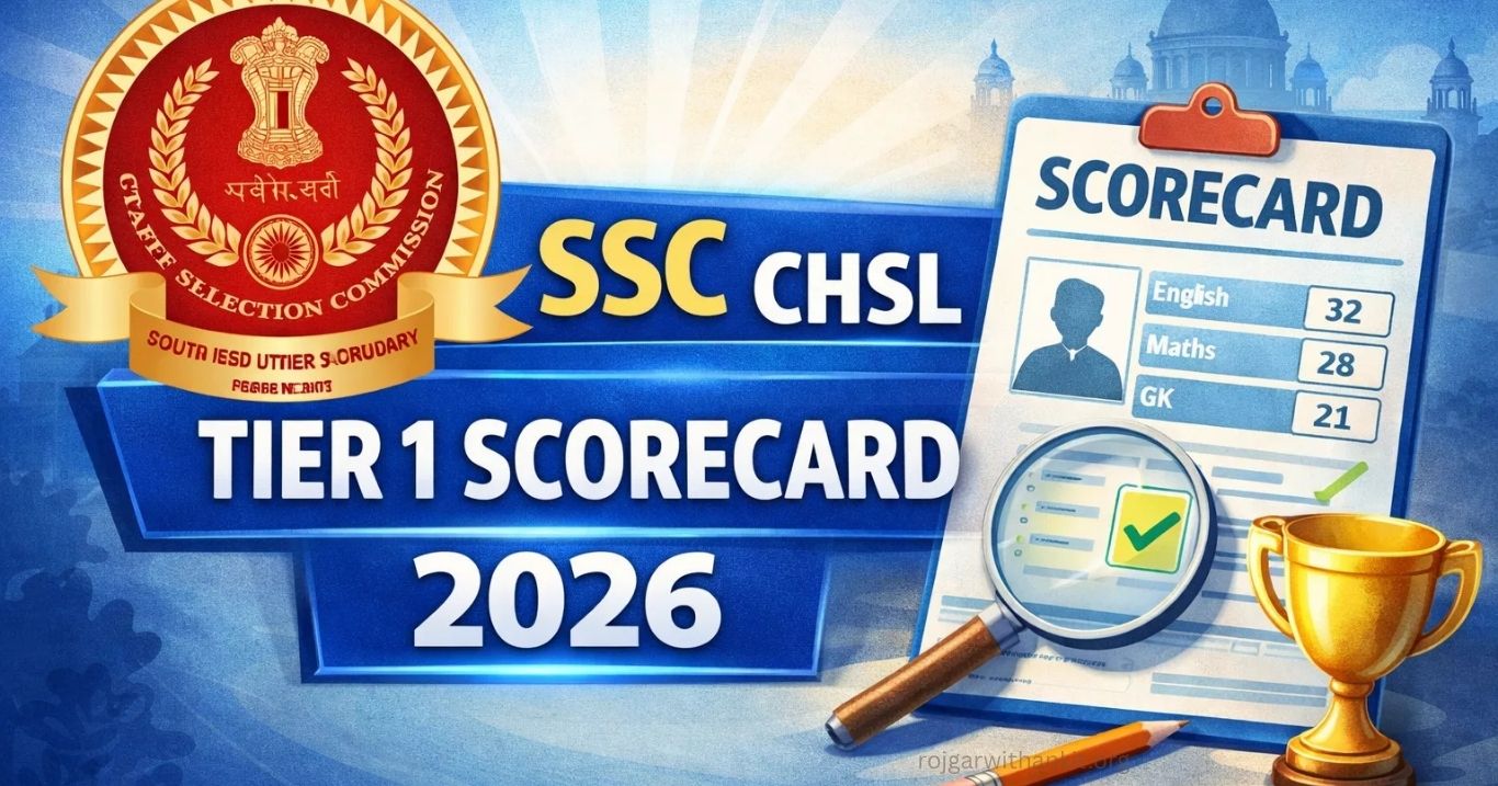 SSC CHSL Tier-1 2026 Answer Key & Scorecard Out Check Result Now