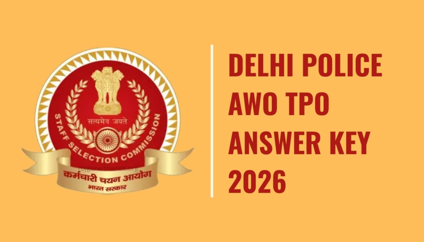SSC Delhi Police Head Constable (AWO/TPO) 2025 Answer Key Released 443 Revised Vacancies for 2026