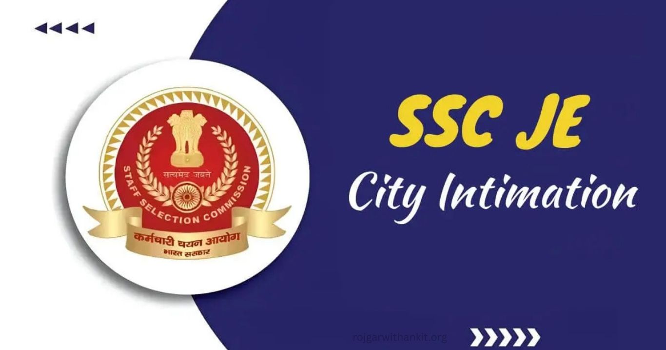SSC JE Tier-II City Intimation Slip 2026 Released Check Your Exam City Now