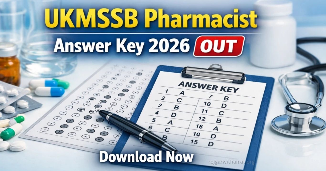 UKMSSB Pharmacist Answer Key 2026: Download PDF & Objection Guide