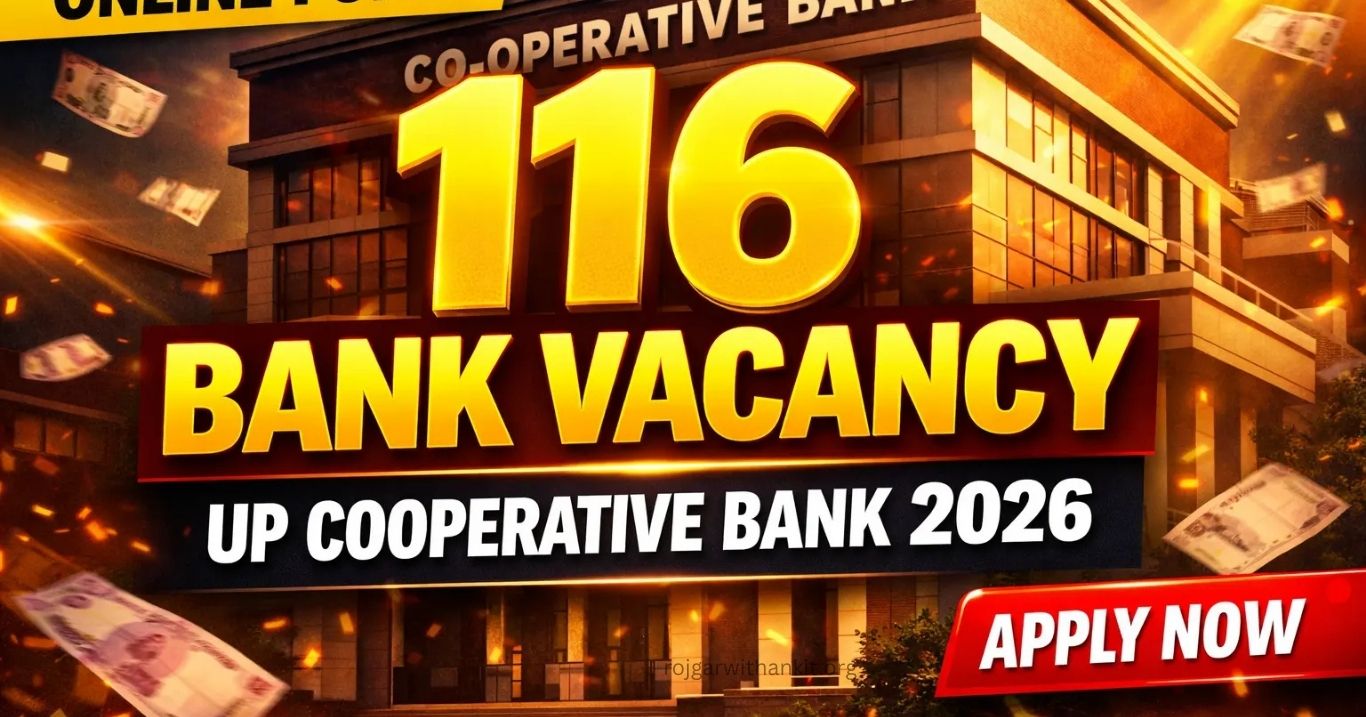 UP Co-operative Bank Recruitment 2026 Apply Online for 116 Vacancies