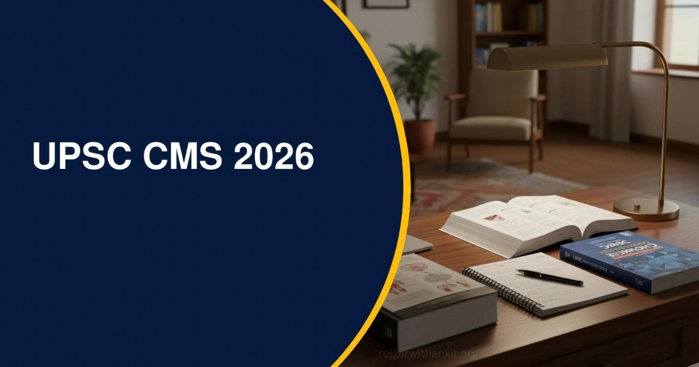 UPSC CMS 2026: Apply for 1,358 Vacancies