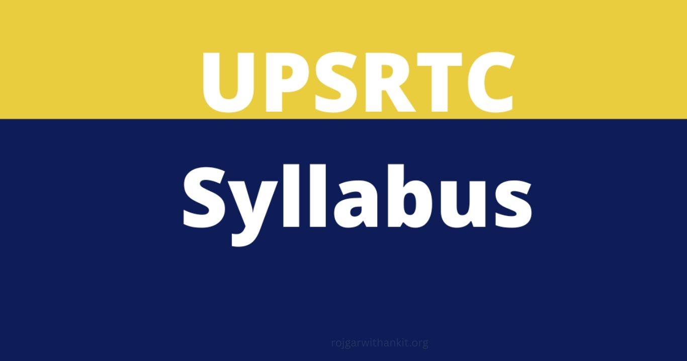 UPSRTC Recruitment 2026 Vacancies, Eligibility & Apply Online