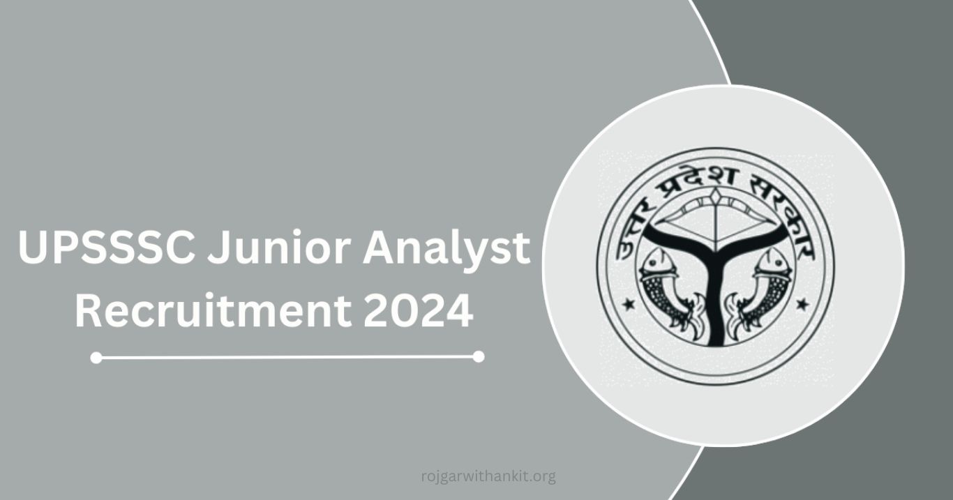 UPSSSC Junior Analyst (Medicine) 2024 Result Out
