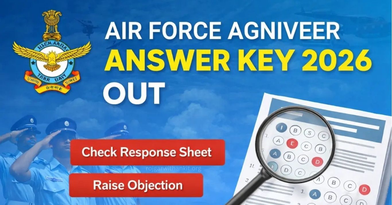 IAF Group Y & Agniveer Vayu Answer Key 2027 Out