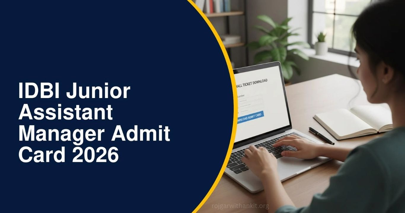IDBI Bank JAM Admit Card 2026 Released Download Now