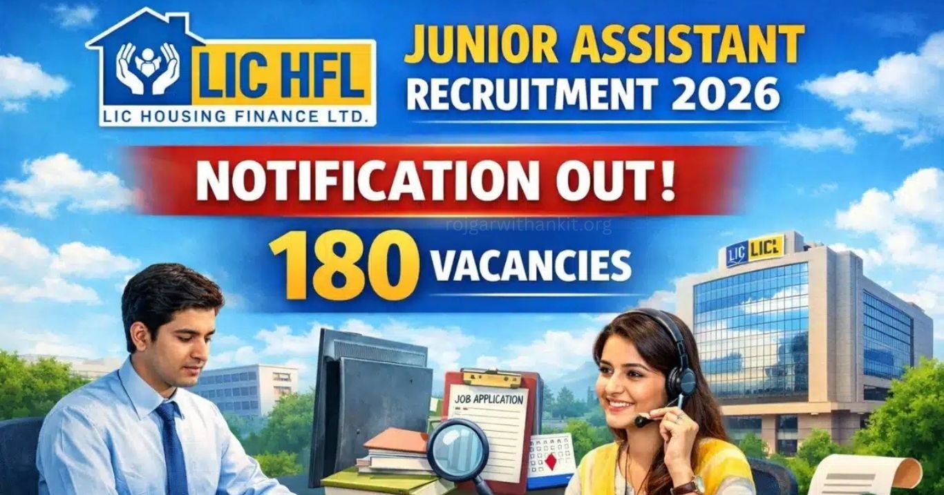 LIC HFL Junior Assistant Recruitment 2026 Apply Online for 180 Posts
