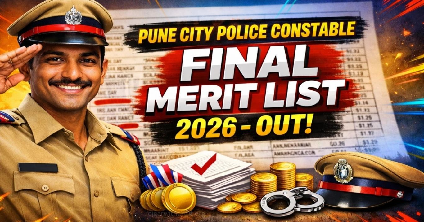 Pune Police Constable 2026 Selection List Out Download Scorecard & Guide