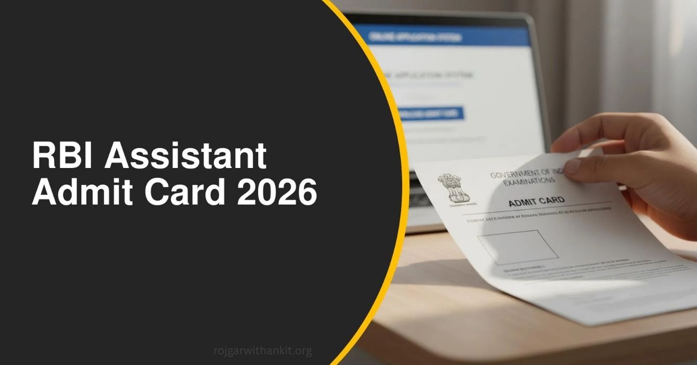 RBI Bank Assistant Prelims Admit Card 2026 Download Hall Ticket Now