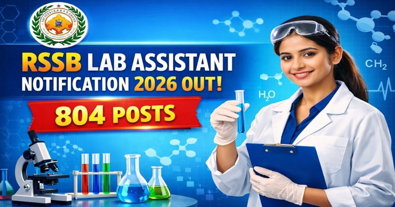 RSSB Lab Assistant Exam 2026: Full Schedule Out