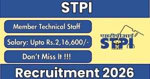STPI Apprentice Trainee Recruitment 2026 Notification Out Apply Online for 15 Posts