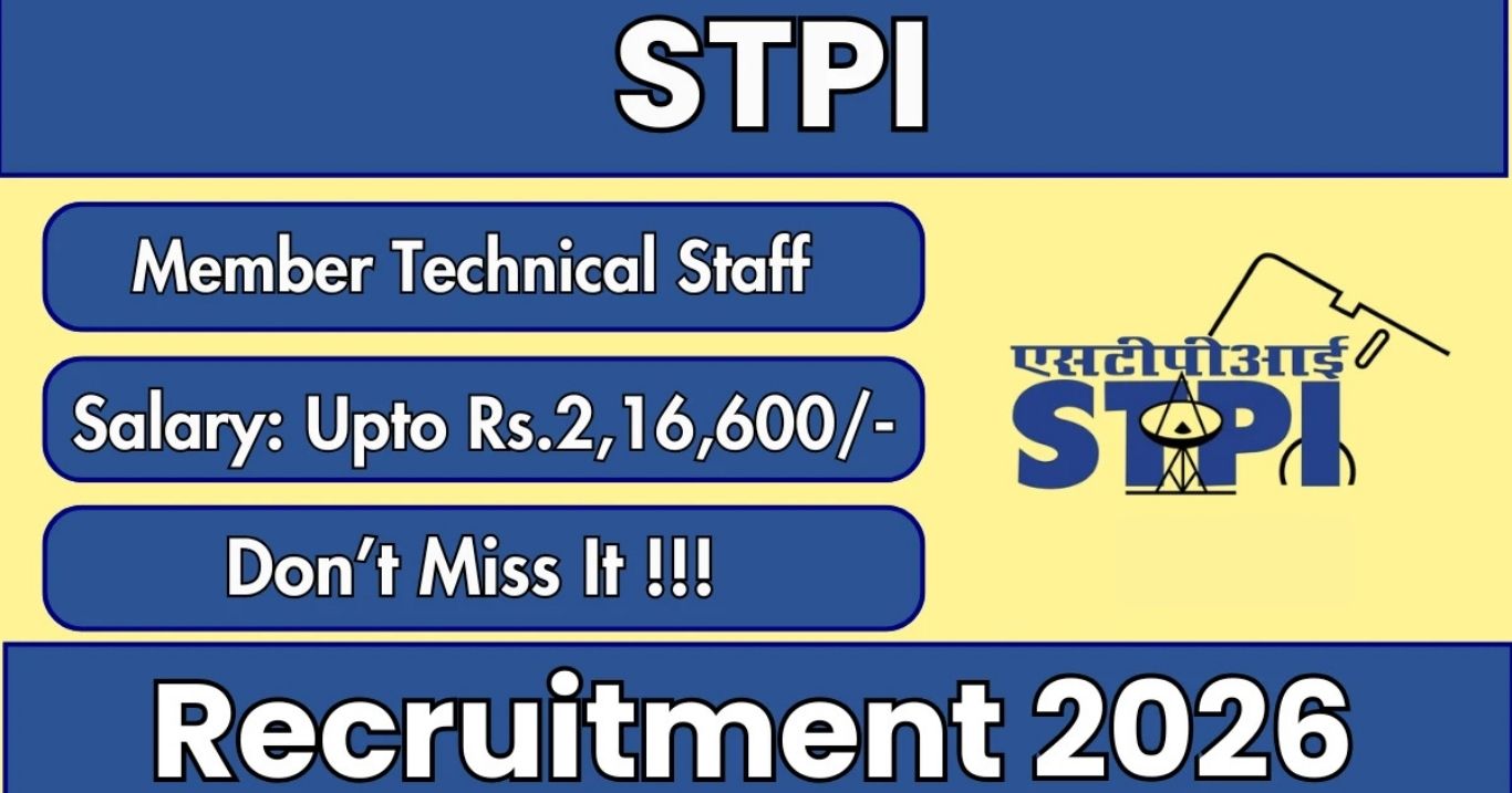 STPI Apprentice Trainee Recruitment 2026 Notification Out Apply Online for 15 Posts