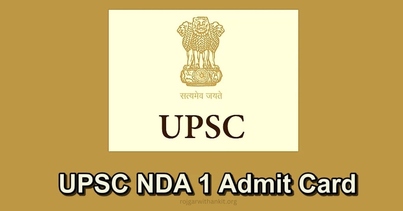 UPSC NDA & NA 1 Admit Card 2026 Released Download Now