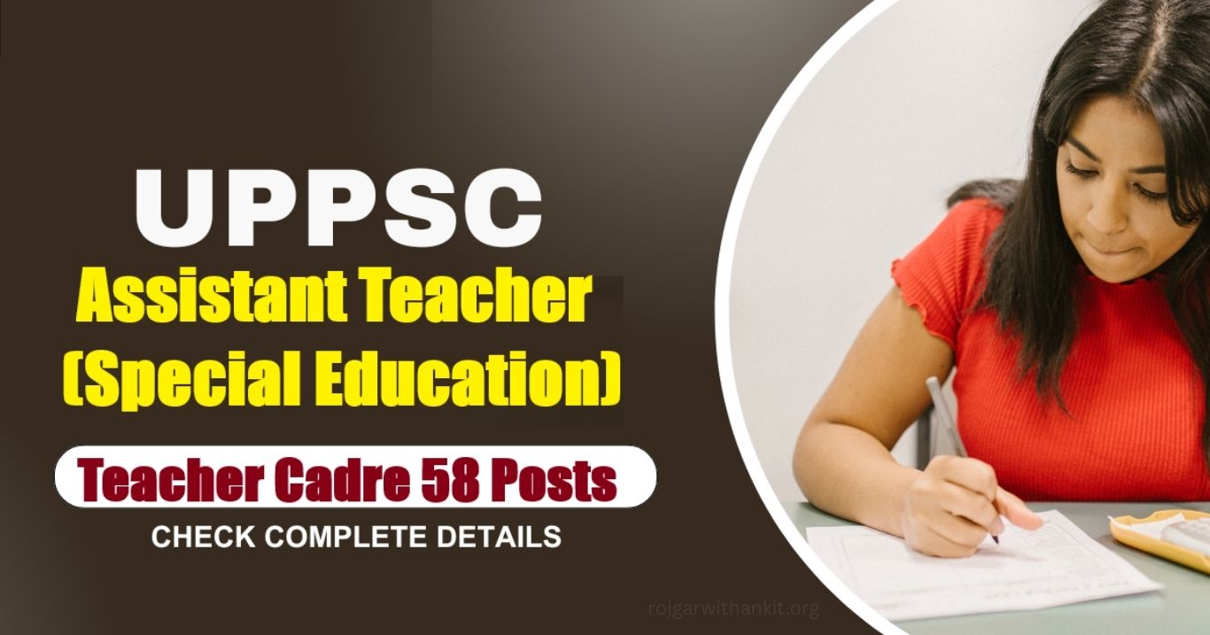 UPSSSC Assistant Teacher JTC 2026 Recruitment Apply for 58 Posts